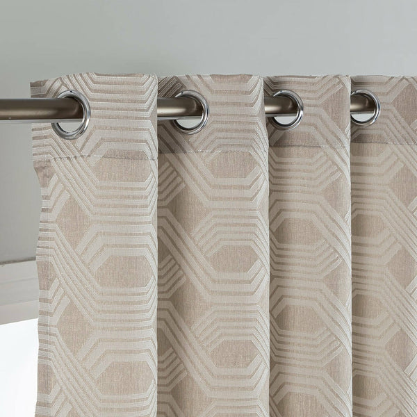 Curtain Panel Semi-Blackout Drapes- Modern